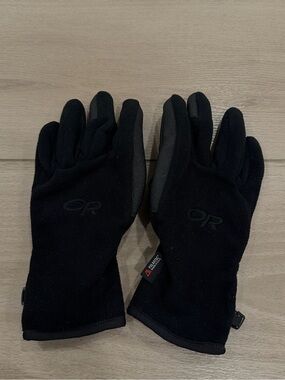 Outdoor Research Gripper Gloves Men’s L Black WindStopper Fleece